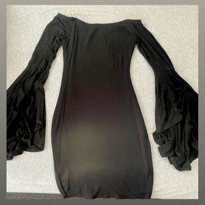 Fashion Nova Off Shoulder Midi Dress